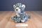 Aurora Baby Snow Leopard Cub Beanbag Plush With Blue Eyes