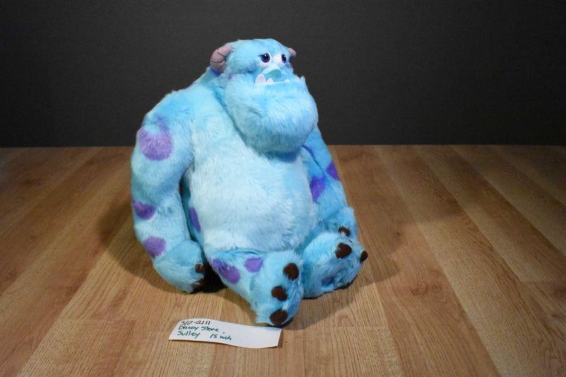 Disney Store Pixar Monsters Inc Sulley Plush