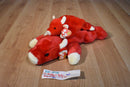 Ty Beanie Buddy 1998 and Baby 1995 Snort Red Bull Beanbag Plush