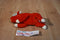 Ty Beanie Buddy 1998 and Baby 1995 Snort Red Bull Beanbag Plush