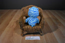 Play Along Care Bears Goodnight  Bear(Blue Zebra Pattern) 2005 Plush