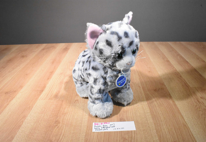 Build a Bear Promise Pets Grey Spotted Cat 2017 Plush