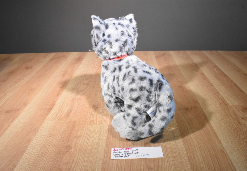 Build a Bear Promise Pets Grey Spotted Cat 2017 Plush