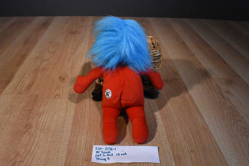Universal Studios Dr. Seuss Thing 1 2003 Beanbag Plush