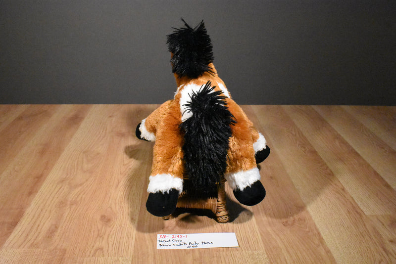 Circo Target Brown and White Pinto Paint Horse Pony Plush
