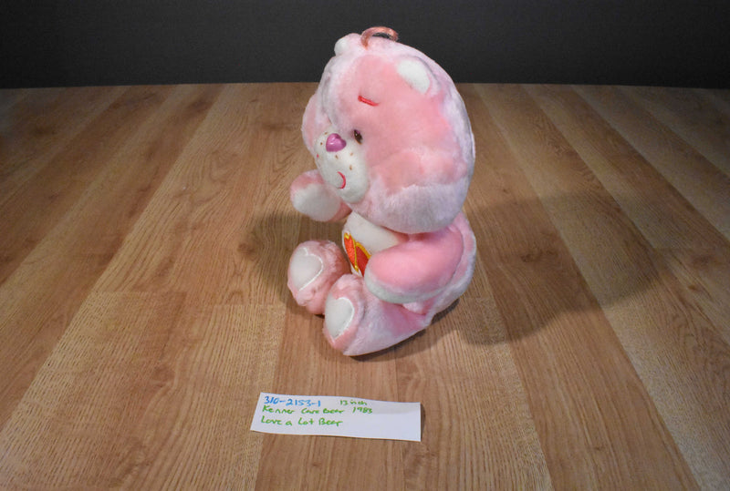 Kenner Care Bears Pink Love a Lot Bear 1983 Plush