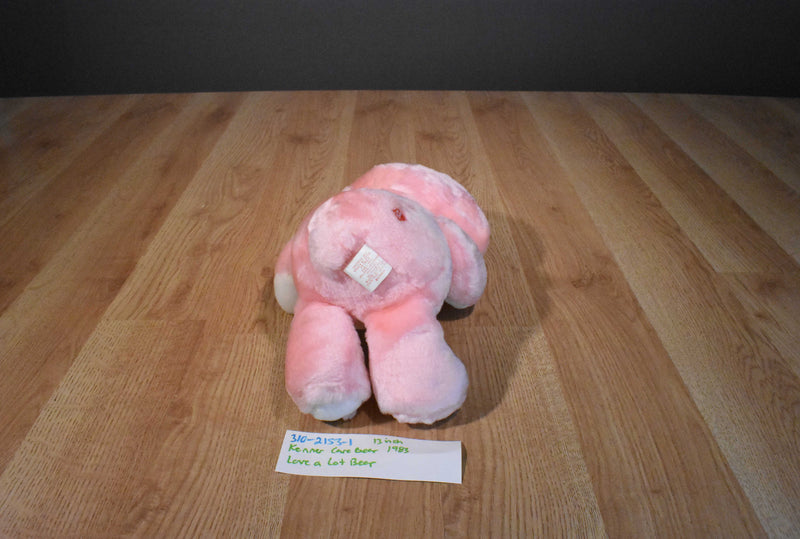 Kenner Care Bears Pink Love a Lot Bear 1983 Plush