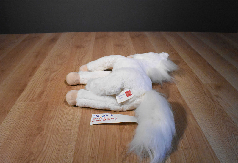 Wells Fargo Mollie White Pony 2008 Beanbag Plush