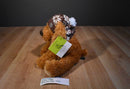 Hugfun Colby Brown Dog 2009 Beanbag Plush
