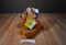 Hugfun Colby Brown Dog 2009 Beanbag Plush