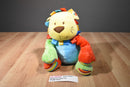 Little Jellycat Rainbow Lion Beanbag Plush