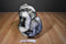 Fairview Soft Creations White and Black Puppy Dog Plush with a Bell