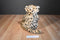 Build a Bear Cheetah 2011 Plush with Open Mouth and Pink Tongue