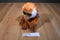 Ty Beanie Boos Bongo Brown and White Gibbon Monkey 2012 Beanbag Plush
