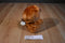 Ty Beanie Boos Bongo Brown and White Gibbon Monkey 2012 Beanbag Plush