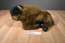 Beta Toys Laying Down Bison Buffalo Plush