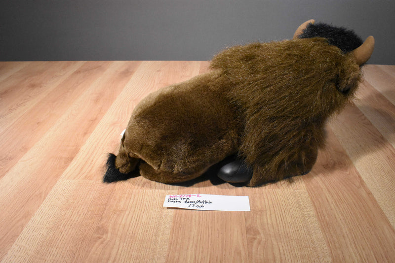 Beta Toys Laying Down Bison Buffalo Plush