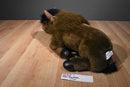 Beta Toys Laying Down Bison Buffalo Plush