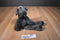 Manhattan Toy Gray Long Legged Puppy Dog 2016 Beanbag Plush