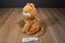Ty Beanie Buddy Garfield Orange Cat 2004 Beanbag Plush With Green Eyes
