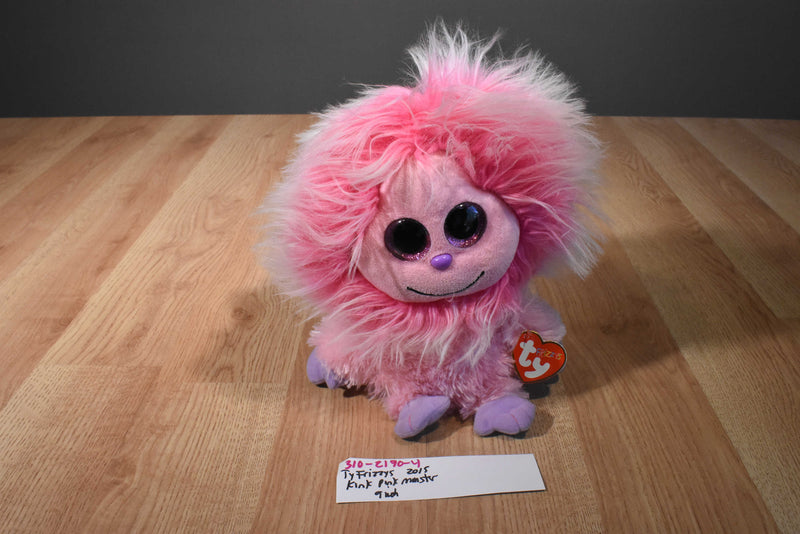 Ty Frizzys Pink and Purple Kink 2015 Beanbag Plush