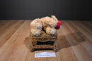 Douglas Golden Retriever Dog with Red Heart Beanbag Plush