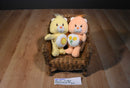 JAKKS Pacific Play Along Care Bears Funshine and Friend Bears 2002 Plush