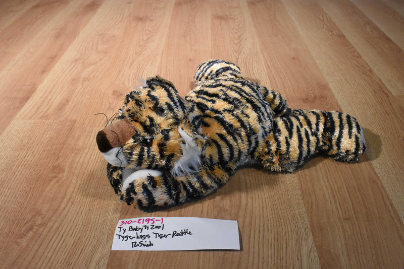 Ty Baby Ty Tygerhugs Tiger Rattle 2001 Plush