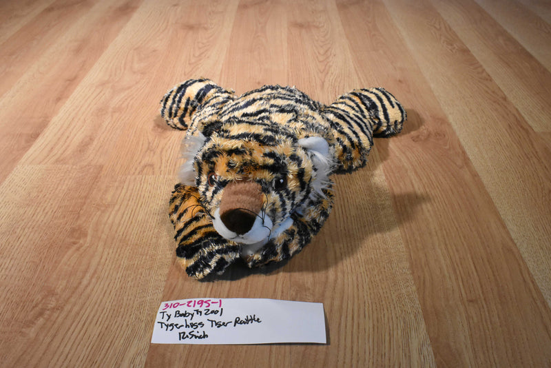 Ty Baby Ty Tygerhugs Tiger Rattle 2001 Plush