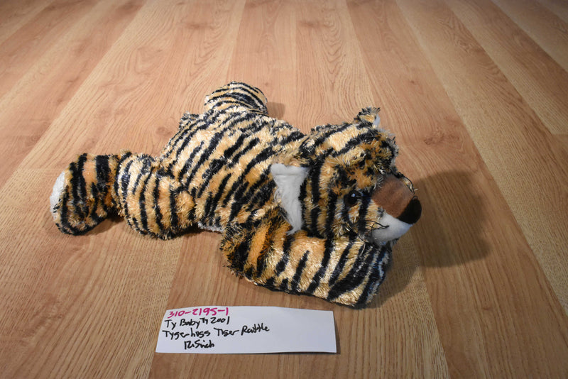 Ty Baby Ty Tygerhugs Tiger Rattle 2001 Plush