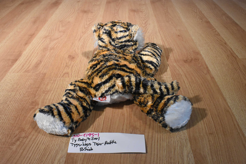 Ty Baby Ty Tygerhugs Tiger Rattle 2001 Plush
