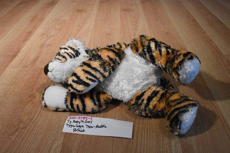 Ty Baby Ty Tygerhugs Tiger Rattle 2001 Plush