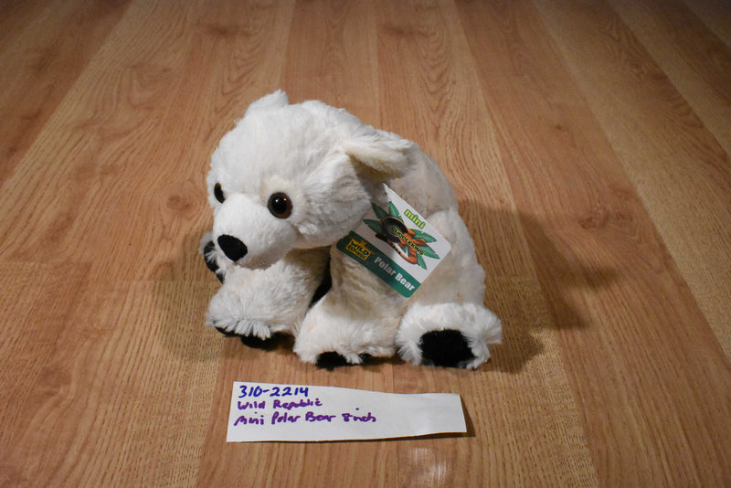 Wild Republic Mini Polar Bear 2015 Beanbag Plush