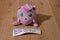 Hasbro Balloon Pokemon Pink Jigglypuff 2005 Beanbag Plush With Green Eyes