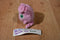 Hasbro Balloon Pokemon Pink Jigglypuff 2005 Beanbag Plush With Green Eyes