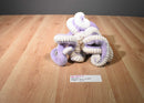 Siaonvr Purple and White Octopus Plush
