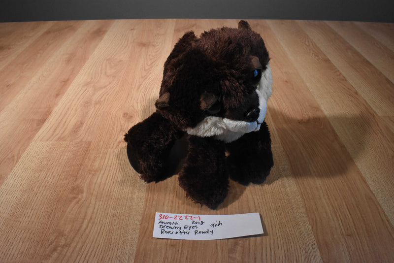 Aurora Dreamy Eyes Rowdy the River Otter 2018 Beanbag Plush