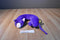 Critter Piller Kid's Travel Purple Cat Neck Pillow