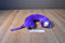 Critter Piller Kid's Travel Purple Cat Neck Pillow