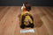 Aurora Round Up Brown Bull Beanbag Plush With Cowboy Hat and Chaps
