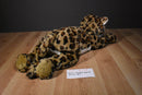 Brown Clouded Leopard Beanbag Plush