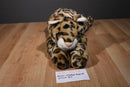 Brown Clouded Leopard Beanbag Plush