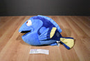 Disney Store Finding Nemo Dory the Blue Tang Fish Beanbag Plush
