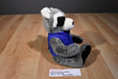Stuffed animal House Romeo Raccoon Beanbag Plush With Blue Vest