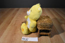 Hasbro Care Bears Funshine Bear 2012 Plush With a Smiling Yellow Sun on Belly