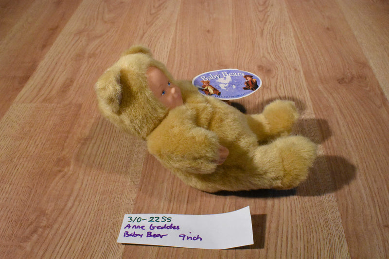 Anne Geddes Baby Bears 1997 Beanbag Plush