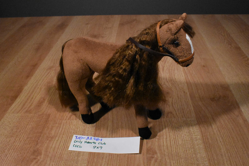 Only Hearts Club Coco the Brown Bay Horse Plush