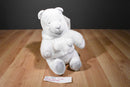 Disney Snowflake Pals White and Silver Pooh Plush