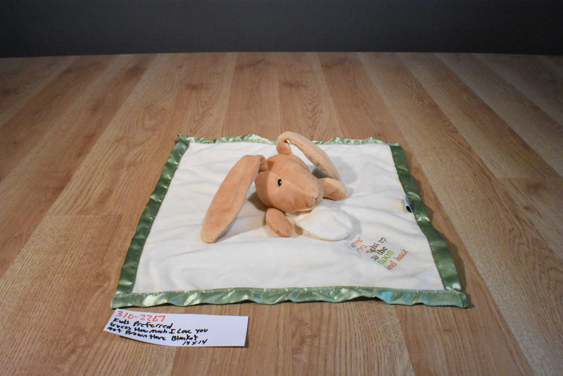 Kids Preferred Guess How Much I Love You Security Blanket