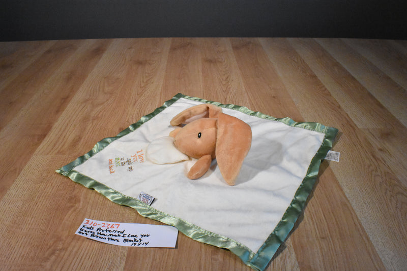 Kids Preferred Guess How Much I Love You Security Blanket